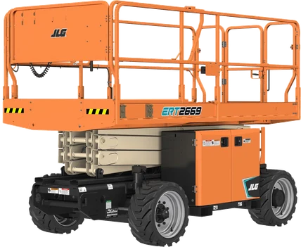 JLG ERT2669 — plataforma tijera eléctrica de 10 m de altura de trabajo